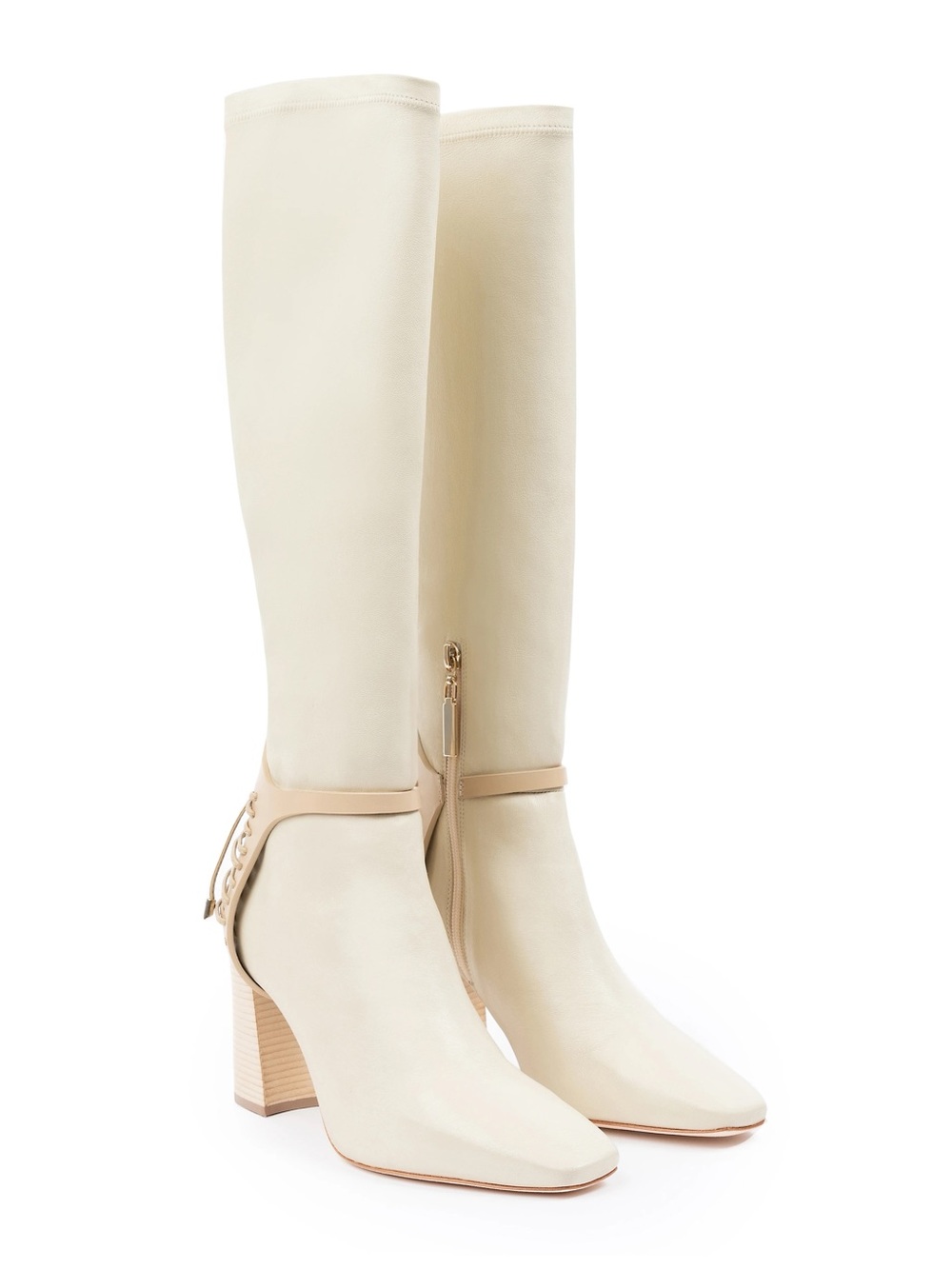 Daniella Shevel Nela Boots in Ivory NWOT - Picture 3 of 10